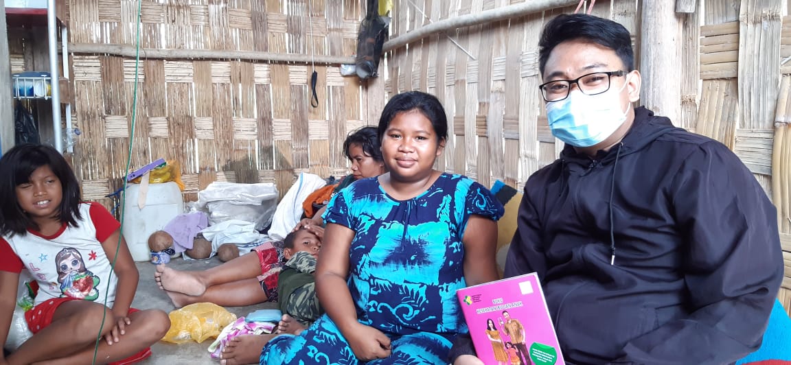 Visite Awal P2KD Bersama Ibu Kadek